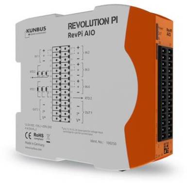 SPS bővítő egység Kunbus RevPi AIO PR100250 24 V SPS bővítő egység Kunbus RevPi AIO PR100250 24 V