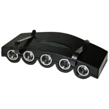 Berger & Schröter 5Lights LED Sapkán rögzíthető lámpa Elemekről üzemeltetett 30798 Berger & Schröter 5Lights LED Sapkán rögzíthető lámpa Elemekről üzemeltetett 30798
