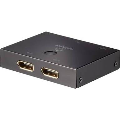Renkforce 2 port DisplayPort switch Bidirekcionálisan használható 3840 x 2160 pixel Renkforce 2 port DisplayPort switch Bidirekcionálisan használható 3840 x 2160 pixel