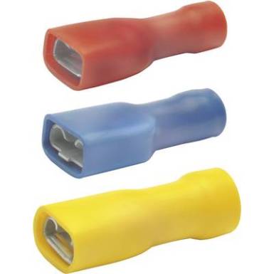 Csúszósarus hüvely Dugasz szélesség: 4.80 mm Dugaszolási vastagság: 0.50 mm 180 ° Teljesen szigetelt Piros Klauke 8202V 1 db Csúszósarus hüvely Dugasz szélesség: 4.80 mm Dugaszolási vastagság: 0.50 mm 180 ° Teljesen szigetelt Piros Klauke 8202V 1 db