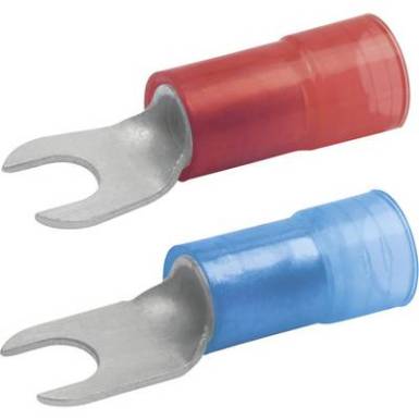 Villás kábelsaru 10 mm? Részlegesen szigetelt Piros Klauke 652C5 1 db Villás kábelsaru 10 mm? Részlegesen szigetelt Piros Klauke 652C5 1 db
