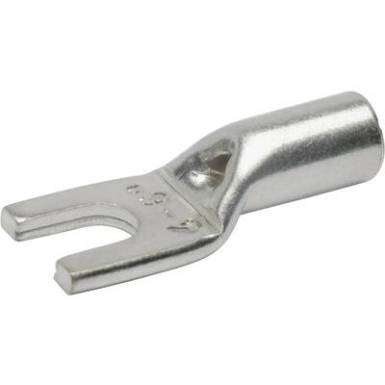 Villás kábelsaru 10 mm? Szigetelés nélkül Ezüst Klauke 96C6 1 db Villás kábelsaru 10 mm? Szigetelés nélkül Ezüst Klauke 96C6 1 db