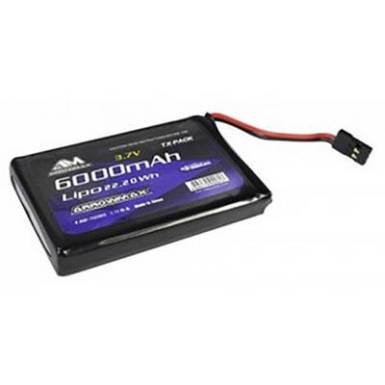 Akkucsomag, LiPo 3.7 V 6000 mAh ArrowMax JR hüvely Akkucsomag, LiPo 3.7 V 6000 mAh ArrowMax JR hüvely