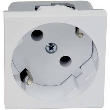 K&eacute;sz&uuml;l&eacute;k bet&eacute;t 1 r&eacute;szes dugalj (H x Sz) 45 mm x 45 mm KOPOS QP 45x45_HB 1 db Feh&eacute;r