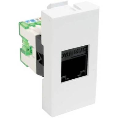 Készülék betét (Sz x Ma) 22.5 mm x 45 mm KOPOS QD 45X22.5-RJ-45_HB 1 db Fehér Készülék betét (Sz x Ma) 22.5 mm x 45 mm KOPOS QD 45X22.5-RJ-45_HB 1 db Fehér