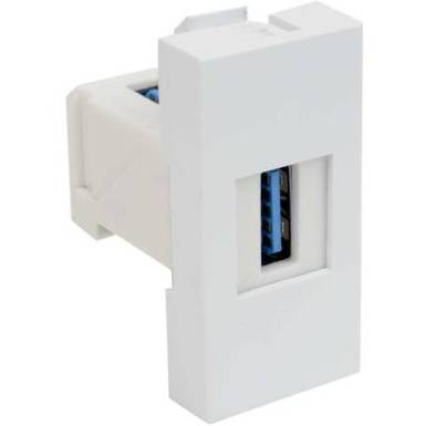 Készülék betét (Sz x Ma) 22.5 mm x 45 mm KOPOS QD 45X22.5-USB_HB 1 db Fehér Készülék betét (Sz x Ma) 22.5 mm x 45 mm KOPOS QD 45X22.5-USB_HB 1 db Fehér