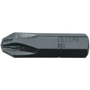 Kereszthornyú bit PZ 1 Gedore 890 PZD 1 Króm-vanádium speciális acél Barnított C 8 1 db Kereszthornyú bit PZ 1 Gedore 890 PZD 1 Króm-vanádium speciális acél Barnított C 8 1 db