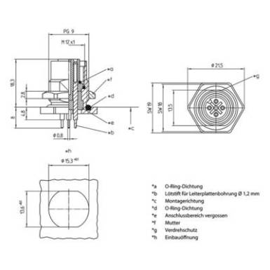Lutronic 1229 Érzékelő-/működtető beépíthető összekötő M12 Alj, beépíthető Pólusszám: 5 1 db Lutronic 1229 Érzékelő-/működtető beépíthető összekötő M12 Alj, beépíthető Pólusszám: 5 1 db