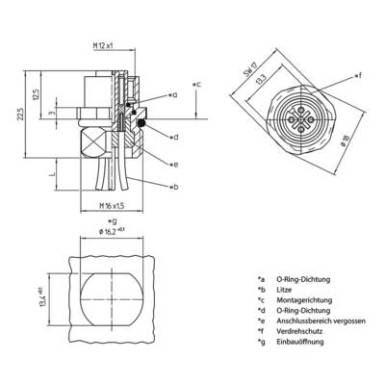 Lutronic 1231 Érzékelő-/működtető beépíthető összekötő M12 Dugó, beépíthető 0.50 m Pólusszám: 4 1 db Lutronic 1231 Érzékelő-/működtető beépíthető összekötő M12 Dugó, beépíthető 0.50 m Pólusszám: 4 1 db