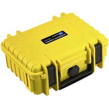 B & W outdoor.cases Typ 500 2.3 l (Sz x Ma x Mé) 228 x 92 x 182 mm Sárga 500/Y/SI B & W outdoor.cases Typ 500 2.3 l (Sz x Ma x Mé) 228 x 92 x 182 mm Sárga 500/Y/SI