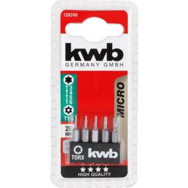 Bit készlet kwb 128240 Acél 1 db Bit készlet kwb 128240 Acél 1 db