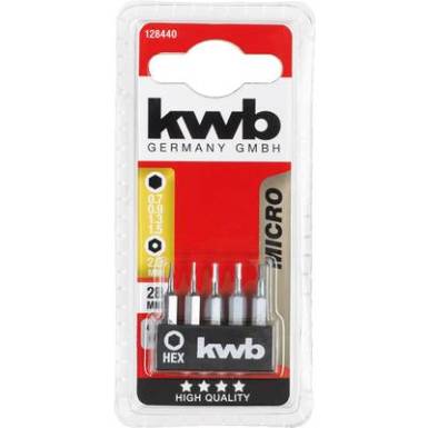 Bit készlet kwb 128440 Acél 1 db Bit készlet kwb 128440 Acél 1 db