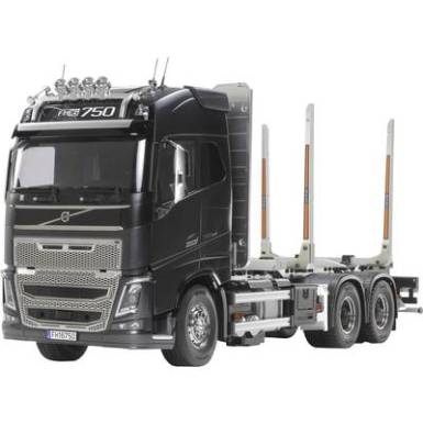 Tamiya 56360 Volvo FH16 Globtrotter 750 6x4 Timber Truck 1:14 Elektro RC modell teherautó építőkészlet Tamiya 56360 Volvo FH16 Globtrotter 750 6x4 Timber Truck 1:14 Elektro RC modell teherautó építőkészlet