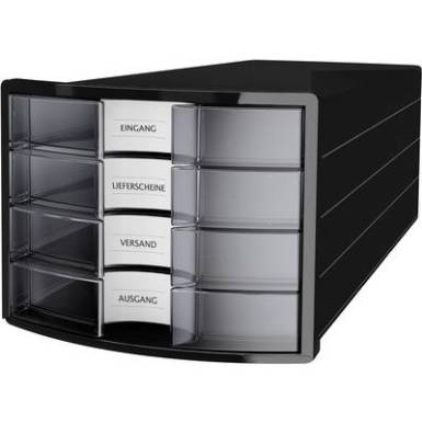 HAN Fi&oacute;kos iratt&aacute;rol&oacute; IMPULS 2.0 1012-363 Fekete ATT.INT.NUMBER-DRAWERS: 4