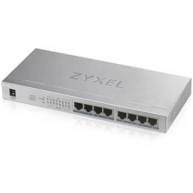 ZyXEL GS1008-HP Hálózati switch 8 port 2.000 Mbit/s PoE funkció ZyXEL GS1008-HP Hálózati switch 8 port 2.000 Mbit/s PoE funkció