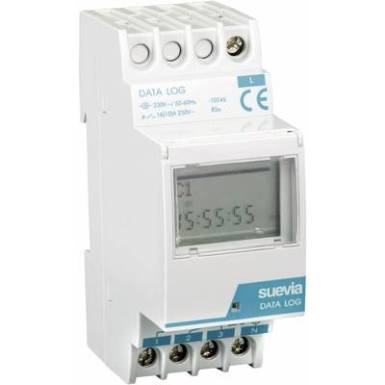 Suevia DigiLog Kalapsínes időkapcsoló óra Digitális 230 V/AC Suevia DigiLog Kalapsínes időkapcsoló óra Digitális 230 V/AC