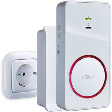 m-e modern-electronics 41151 Rádiójel vezérlésű gong Vevő Megvilágított m-e modern-electronics 41151 Rádiójel vezérlésű gong Vevő Megvilágított
