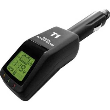 Akkufelügyelet, Autós akkuteszter T1 Akkuteszt, USB csatlakozó Helvi 90 mm x 55 mm x 30 mm Akkufelügyelet, Autós akkuteszter T1 Akkuteszt, USB csatlakozó Helvi 90 mm x 55 mm x 30 mm