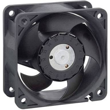 EBM Papst 624 HH Axi&aacute;lis ventil&aacute;tor 24 V 56 m?/&oacute;ra (H x Sz x Ma) 60 x 60 x 25 mm