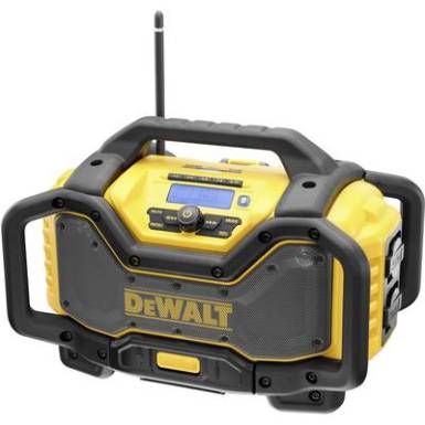 Dewalt DCR027 Műhelyr&aacute;di&oacute; Fekete, S&aacute;rga