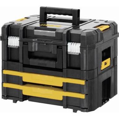 Üres szerszámos láda fekete/sárga Dewalt DWST1-70702 Üres szerszámos láda fekete/sárga Dewalt DWST1-70702
