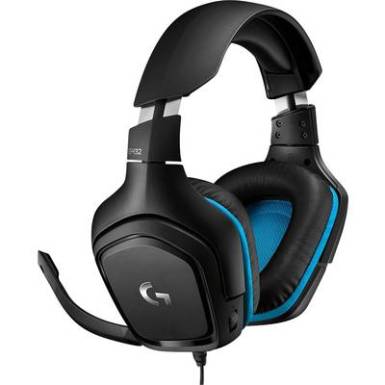 Logitech Gaming G432 Headset játékhoz 3,5 mm-es jack Vezetékes Over Ear Fekete, Kék Logitech Gaming G432 Headset játékhoz 3,5 mm-es jack Vezetékes Over Ear Fekete, Kék
