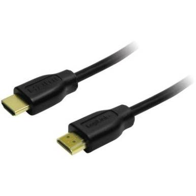 LogiLink HDMI Csatlakoz&oacute;k&aacute;bel [1x HDMI dug&oacute; - 1x HDMI dug&oacute;] 1.5 m Fekete