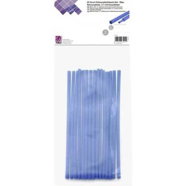 TRU COMPONENTS T1902CA026 Zsugorcső készlet Kék 3 mm Zsugorodási arány:3:1 15 db TRU COMPONENTS T1902CA026 Zsugorcső készlet Kék 3 mm Zsugorodási arány:3:1 15 db