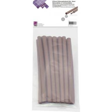TRU COMPONENTS T1902CA034 Zsugorcső készlet Barna 6 mm Zsugorodási arány:3:1 15 db TRU COMPONENTS T1902CA034 Zsugorcső készlet Barna 6 mm Zsugorodási arány:3:1 15 db