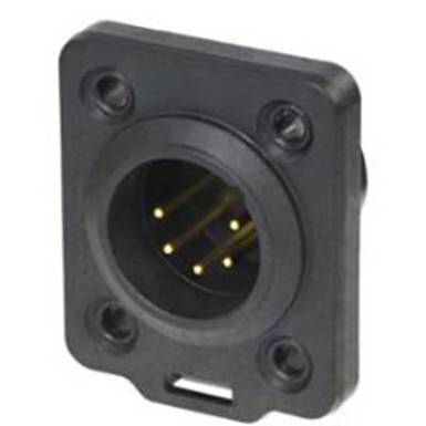 Neutrik XLR csatlakozó Dugó, beépíthető Pólusszám: 5 1 db Neutrik XLR csatlakozó Dugó, beépíthető Pólusszám: 5 1 db