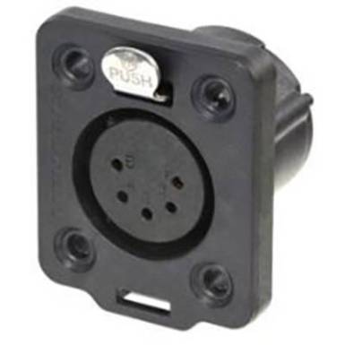 Neutrik XLR csatlakozó Alj, beépíthető Pólusszám: 5 1 db Neutrik XLR csatlakozó Alj, beépíthető Pólusszám: 5 1 db