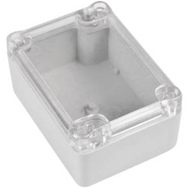 TRU COMPONENTS 4U63090604437 Univerz&aacute;lis műszerdobozok 88 x 64 x 42 F&eacute;nyes sz&uuml;rke 1 db