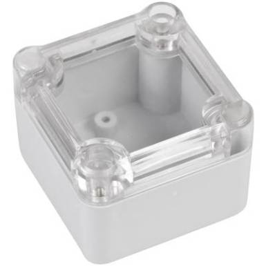 TRU COMPONENTS 4U63050504437 Univerz&aacute;lis műszerdobozok 51 x 49 x 36 Sz&uuml;rke 1 db