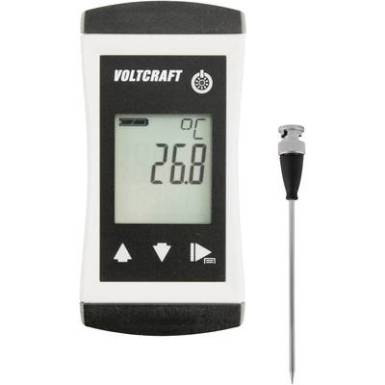 VOLTCRAFT PTM 100 + TPT-207 Hőmérséklet mérőműszer -200 - 450 °C Érzékelő típus Pt1000 IP65 VOLTCRAFT PTM 100 + TPT-207 Hőmérséklet mérőműszer -200 - 450 °C Érzékelő típus Pt1000 IP65
