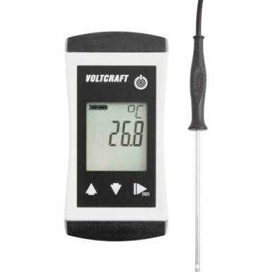 VOLTCRAFT PTM 100 + TPT-208 Hőmérséklet mérőműszer -200 - 450 °C Érzékelő típus Pt1000 IP65 VOLTCRAFT PTM 100 + TPT-208 Hőmérséklet mérőműszer -200 - 450 °C Érzékelő típus Pt1000 IP65