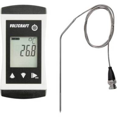 VOLTCRAFT PTM 100 + TPT-209 Hőmérséklet mérőműszer -200 - 450 °C Érzékelő típus Pt1000 IP65 VOLTCRAFT PTM 100 + TPT-209 Hőmérséklet mérőműszer -200 - 450 °C Érzékelő típus Pt1000 IP65