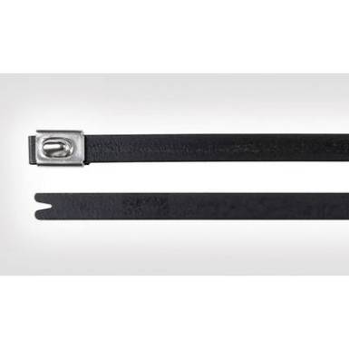HellermannTyton 111-00288 MBT5SFC-SS316/SP-BK Kábelkötöző Fekete UV stabilizált 1 db HellermannTyton 111-00288 MBT5SFC-SS316/SP-BK Kábelkötöző Fekete UV stabilizált 1 db