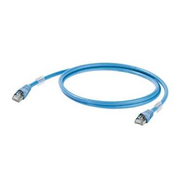 RJ45 Hálózat Csatlakozókábel CAT 6 S/FTP 0.2 m Kék UL minősített Weidmüller RJ45 Hálózat Csatlakozókábel CAT 6 S/FTP 0.2 m Kék UL minősített Weidmüller