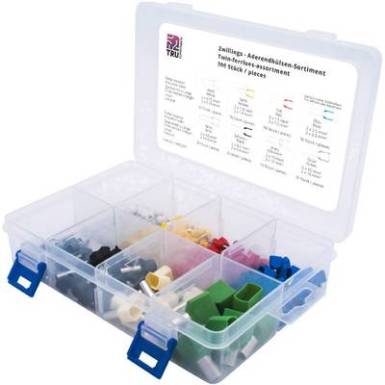 T1903C035 TRU COMPONENTS Érvéghüvely készlet Részlegesen szigetelt 300 rész T1903C035 TRU COMPONENTS Érvéghüvely készlet Részlegesen szigetelt 300 rész
