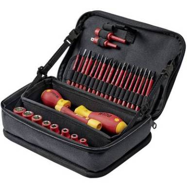 Wiha 7209NK2002 Szersz&aacute;mos hordt&aacute;ska, tartalommal 31 r&eacute;szes