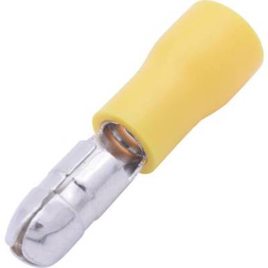 Kerek dugó 4 mm? 6 mm? Részlegesen szigetelt Sárga TRU COMPONENTS 8436704 15 db Kerek dugó 4 mm? 6 mm? Részlegesen szigetelt Sárga TRU COMPONENTS 8436704 15 db