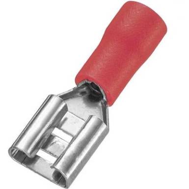 Csúszósarus hüvely szortiment Dugasz szélesség: 6.30 mm Dugaszolási vastagság: 0.80 mm 180 ° Részlegesen szigetelt Piros TRU COMPONENTS 8436780 25 db Csúszósarus hüvely szortiment Dugasz szélesség: 6.30 mm Dugaszolási vastagság: 0.80 mm 180 ° Részlegesen szigetelt Piros TRU COMPONENTS 8436780 25 db
