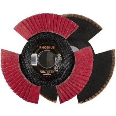Rhodius VISION SPEED ventil&aacute;tor lemez 125 x 22,23 - P60 Rhodius 210645 ? 125 mm 1 db