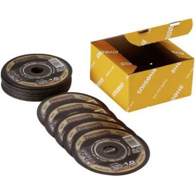 V&aacute;g&oacute;t&aacute;rcsa, egyenes 115 mm 22.23 mm Rhodius XT70 PACK 211080 50 db