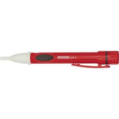 Benning VT 1 Érintés nélküli feszültségvizsgáló CAT III 1000 V, CAT IV 600 V Akusztikus, LED Gyári standard (tanusítvány nélkül) Benning VT 1 Érintés nélküli feszültségvizsgáló CAT III 1000 V, CAT IV 600 V Akusztikus, LED Gyári standard (tanusítvány nélkül)
