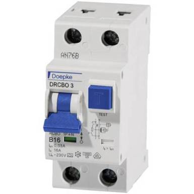 Doepke 09932114 FI védőkapcsoló 1 pólusú 0.03 A 230 V Doepke 09932114 FI védőkapcsoló 1 pólusú 0.03 A 230 V