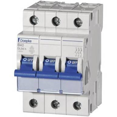 Doepke 09914113 Vezeték védőkapcsoló 3 pólusú 16 A 230 V, 400 V Doepke 09914113 Vezeték védőkapcsoló 3 pólusú 16 A 230 V, 400 V