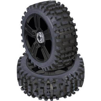 Reely 1:8 Buggy Komplett ker&eacute;k Stollen 5 k&uuml;llős Fekete 4 db