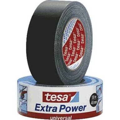 Szövet ragasztószalag Fekete (H x Sz) 50 m x 50 mm tesa 56389-00001-05 1 tekercs Szövet ragasztószalag Fekete (H x Sz) 50 m x 50 mm tesa 56389-00001-05 1 tekercs
