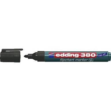 Edding 4-380001 Flipchart jelölő 380 1.5 - 3 mm Fekete 1 db Edding 4-380001 Flipchart jelölő 380 1.5 - 3 mm Fekete 1 db